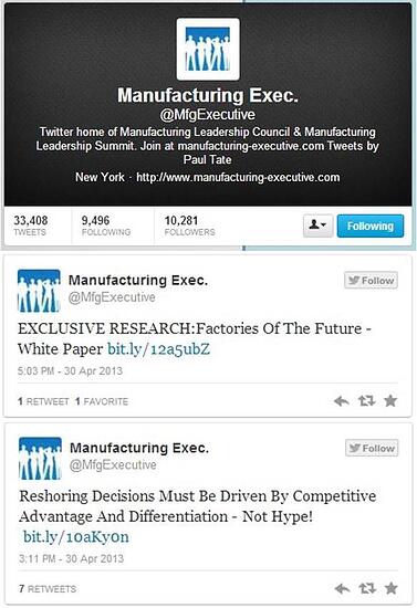 @MfgExecutive Twitter