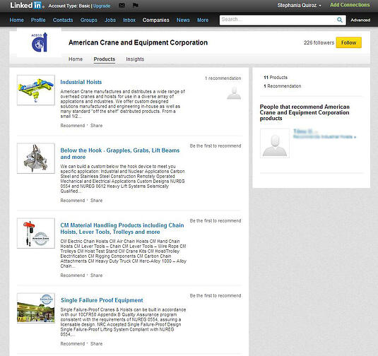 American Crane Products American Crane Products