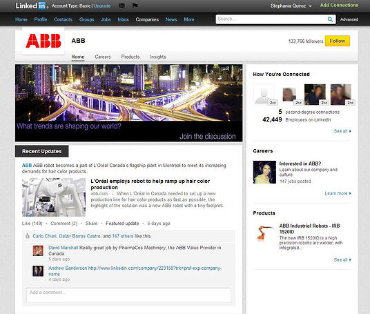 ABB Homepage