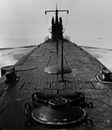 US Submarine During World War II