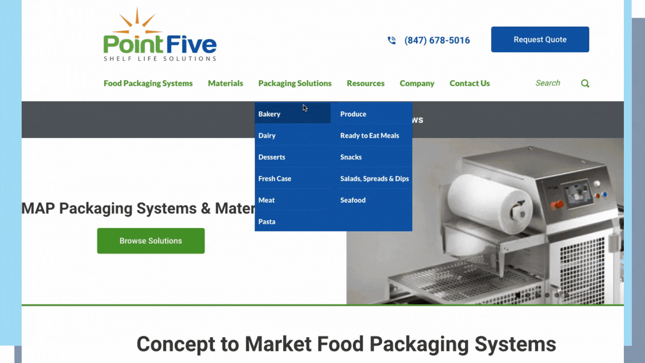 Firwin - Interactive Graphic Website Example For Manufacturers