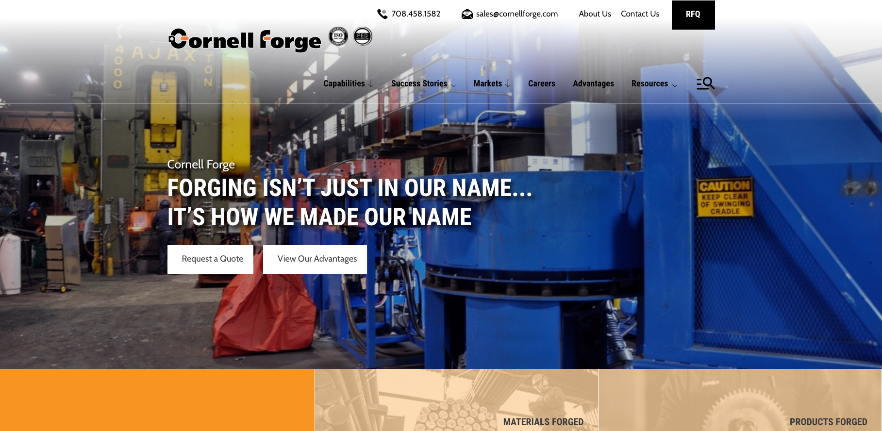Cornell Forge Website