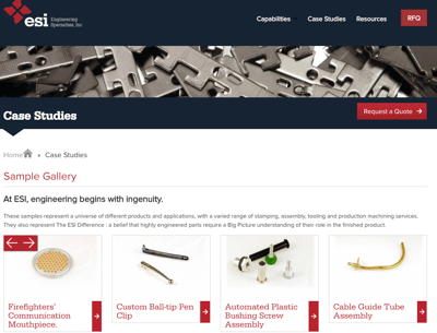 Engineering Specialties Inc Case Studies