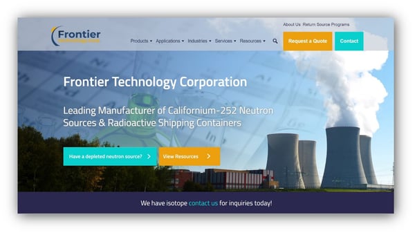 Frontier Technology Corporation