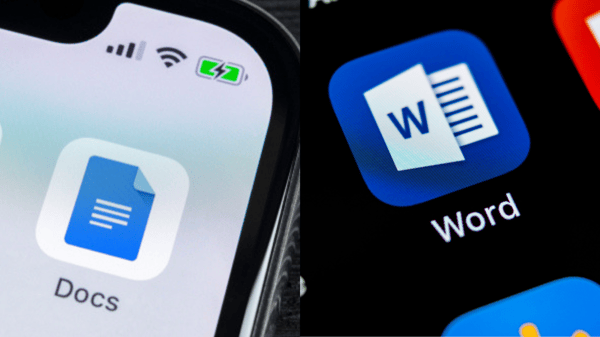 Google Docs Vs. Microsoft Word