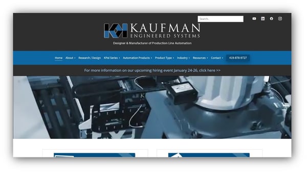 Kauffman Engineered Systems
