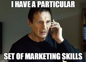 Marketing Skills Meme