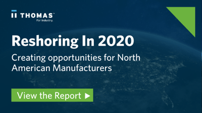 North American manufacturers reshoring