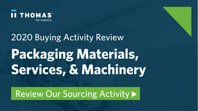 Buying activity for packaging materials