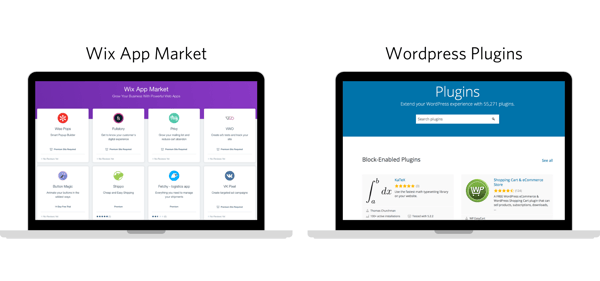 Wix Market vs. WordPress Plugins - Best website platform for manufacturers