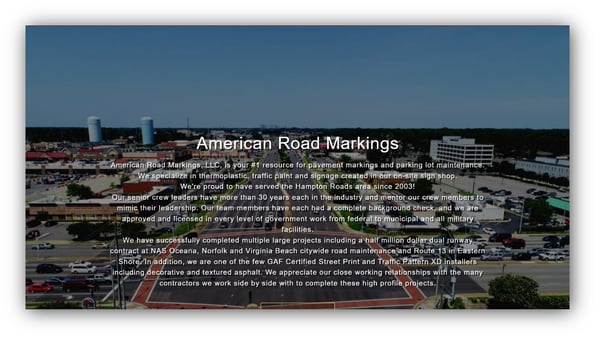 American Road Markings