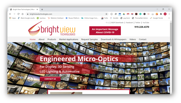 Bright View Technologies Corporation