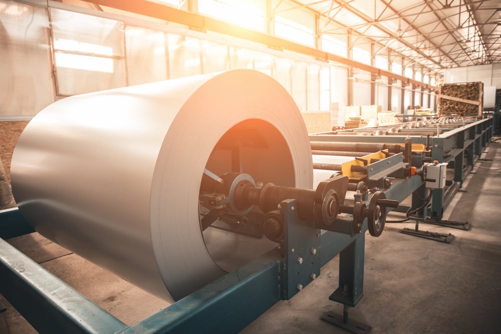 Steel roll coil - inbound marketing case study manufacturer