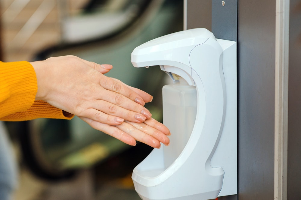 Contactless Sanitizing Stations